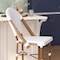 Flash Furniture Lourdes Stackable IndoorOutdoor French Bistro 30 High Barstool, WhiteGray and Bamboo Finish SDA-AD642001-F-BS-WHGY-NAT-GG - alternate 8